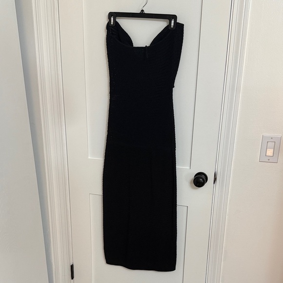 Reformation Elegant Black Knit Dress - Picture 7 of 7